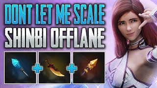 HER LATE GAME IS INSANE! Shinbi Offlane Gameplay (Predecessor)