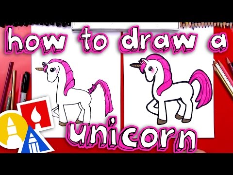 Video: How To Draw A Unicorn