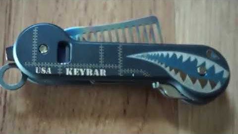 The Keybar Titanium Stealth Bomber