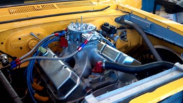 Rugged Racing 582ci first in car start up.