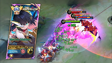 Gak Mati2 Build Supreme Ruby Terlalu Kuat | Ruby Best Build