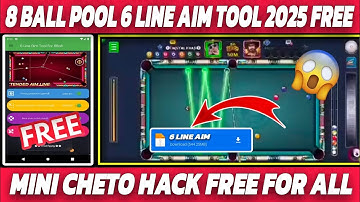 8 Ball Pool 6 Line Aim Tool 2025 Antiban Free | 8 Ball Pool Aim Hack 100% Working On Android