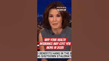 Why Your Health Insurance May COST YOU MORE in 2025 #uspolitics #breakingnews
