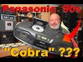 Panasonic RX-DS101 Vintage 90s Radio CD Cassette Recorder Cobra
