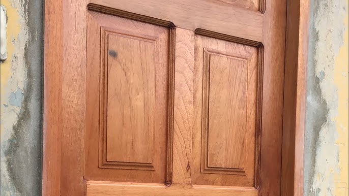Como hacer una puerta de madera para exterior 