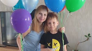 vlog 15.06☀️🎈🎂ДЕНЬ РОЖДЕНИЯ НИКИТЫ / 10 ЛЕТ / КВЕСТ, ТОРТ И АМОНГУСЫ