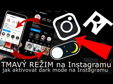 Jak aktivovat TMAVÝ REŽIM na Instagramu – dark mode Instagram (Tutorial cz)