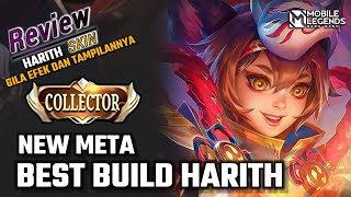 HARITH COLLECTOR SKIN! BUILD HARITS TERSAKIT 2024 MLBB