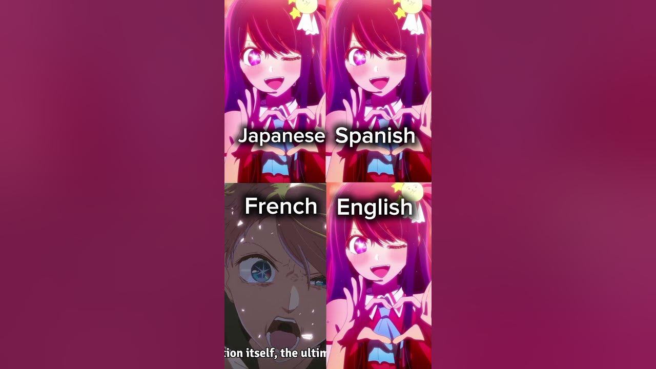 Oshi No Ko op in different languages