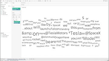 Tableau Tutorial - Word Cloud