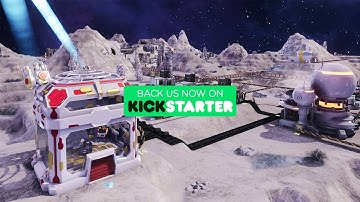 Astro Colony Steam & Kickstarter trailer