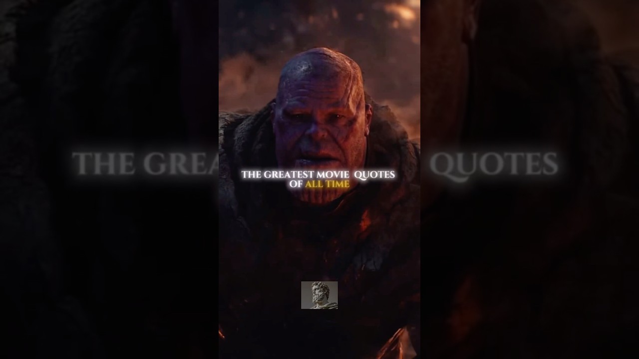 Greatest movie quotes of all time! You will like #2 