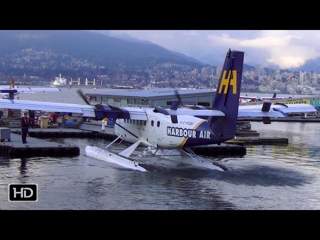 DeHavilland DHC-6 Twin Otter backing up