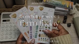 FARM FRIDAY✨ | Build A Farm  Farm Island Savings Challenge | Cash Envelope Stuffing