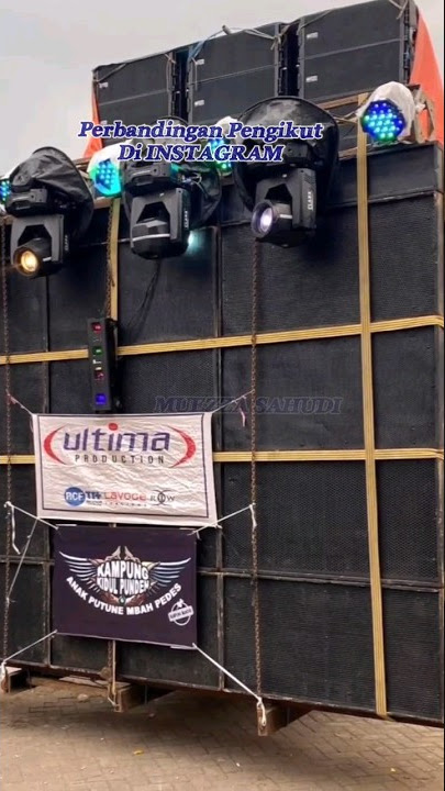 Ultima vs BJ hunter, Pengikut di Instagram #shorts #bjhunteraudio #ultimaaudio #short