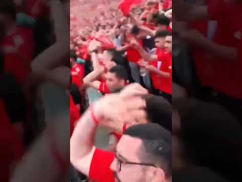 هتافات جماهير النادي الأهلي المصري إسنادا ودعما لفلسطين  طوفان الأقصى غزة فلسطين