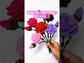 DIY Pipe Cleaner Rose Tutorial 🌹 #shorts #diy #rose #pipecleanerflower
