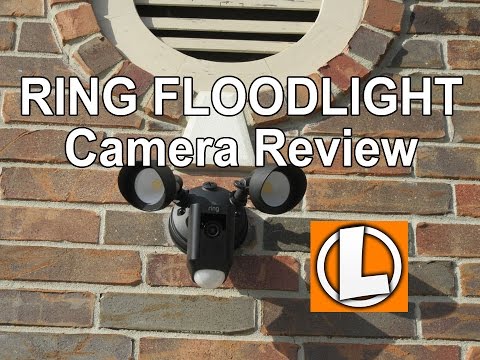 Ring Floodlight Camera Review Unboxing Installation Setup Video Footage