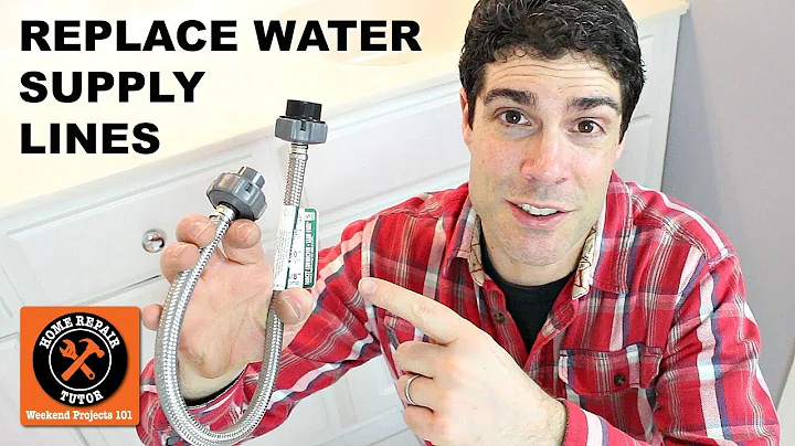 Replace Old Bathroom Water Supply Lines (Without Leaks!) -- by Home Repair Tutor - DayDayNews