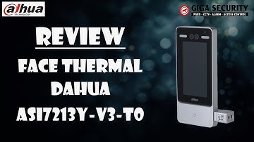 Thermal Face Dahua DH-ASI7213Y-V3-T0