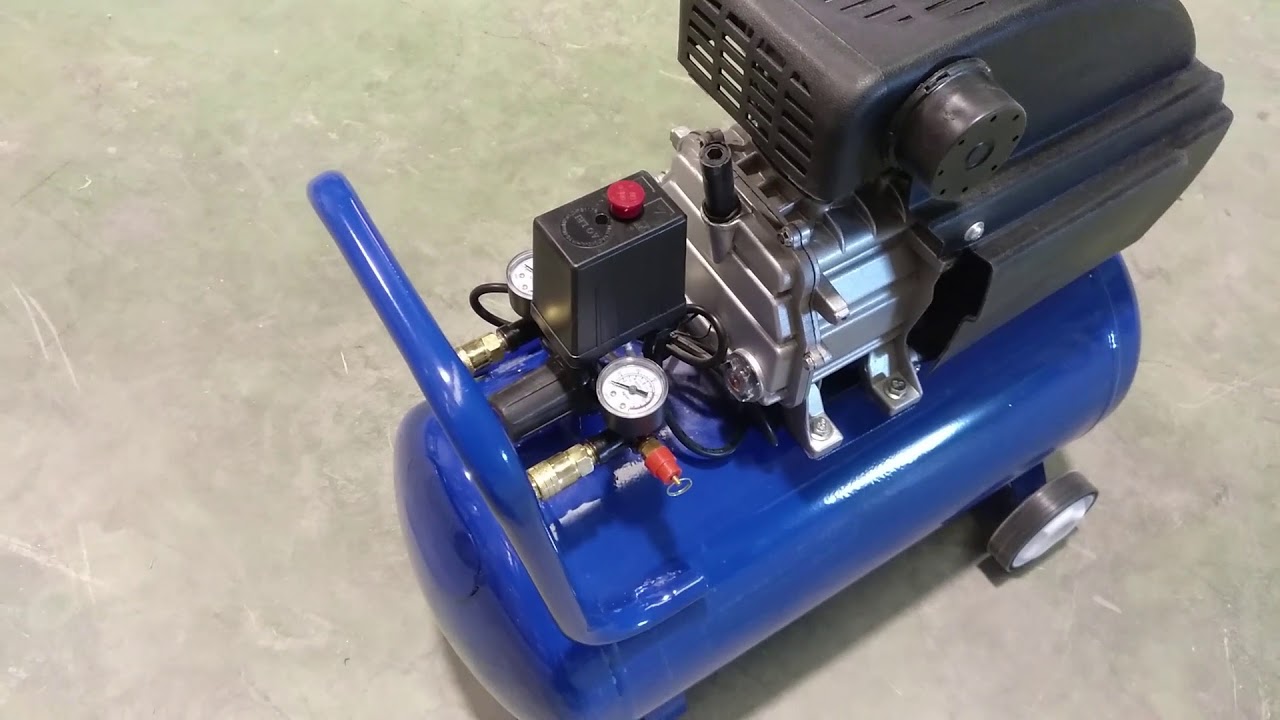 Compresor de Aire 50 litros 2.0HP HYAC50-2 Hyundai - Comercial Guiralsa -  YouTube