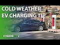 Important EV Cold Weather DC Fast Charging Tip For Road Trips image