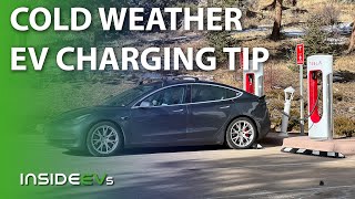 Important EV Cold Weather DC Fast Charging Tip For Road Trips