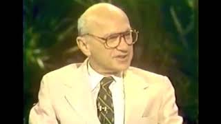 Milton Friedman with Donahue