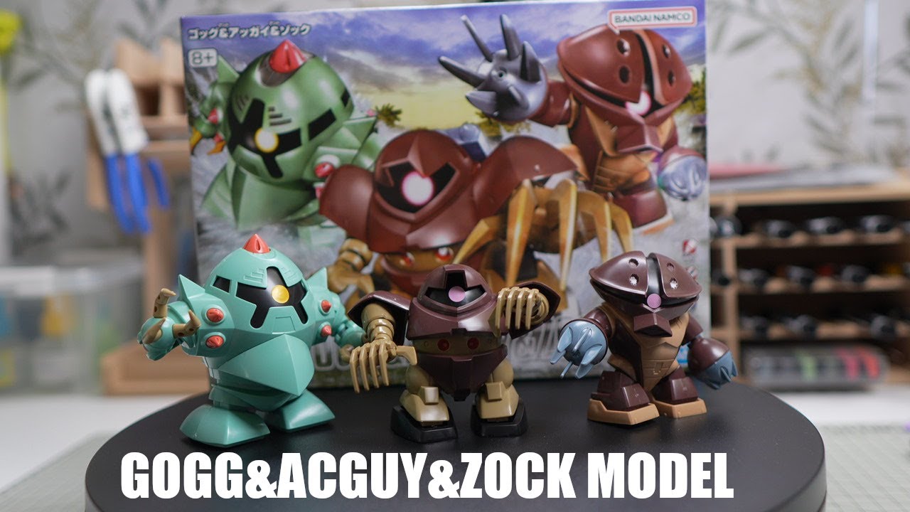 Gogg&Acguy&Zock Model Kit