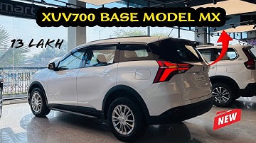 Mahindra XUV700 Base Varrient MX Diesel💀Detailed Review👌