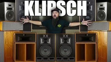 I TRIED EVERY KLIPSCH SPEAKER... this was the BEST!