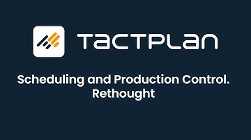 Creating a schedule in Tactplan