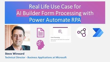 Real-Life Use case using AI Builder Form Processing with Power Automate Desktop