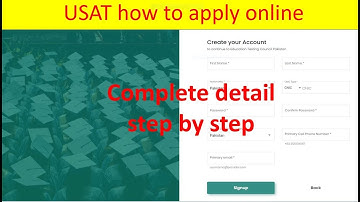 How to Fill USAT Online Form 2022 | How to apply for USAT | HEC Entry Test USAT 2022