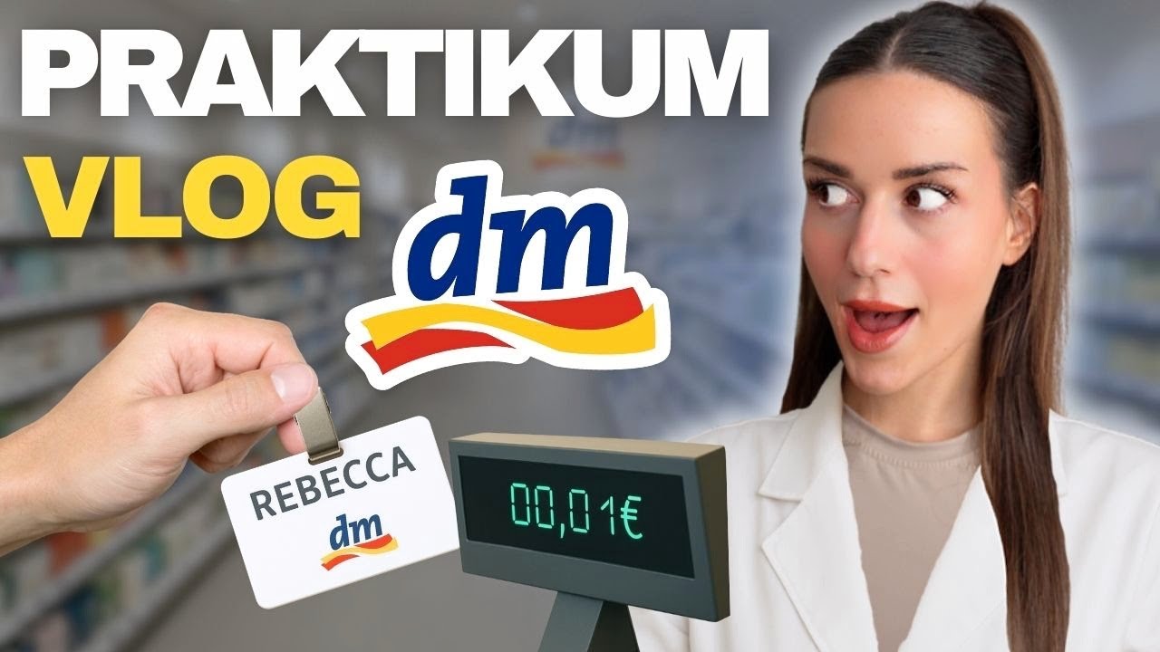 Wie ist es WIRKLICH bei dm zu arbeiten? 😱 (Praktikum Vlog)