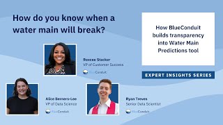 How BlueConduit builds transparency into Water Main Predictions tool