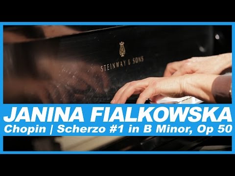 Janina Fialkowska | Frédéric Chopin: Scherzo No. 1 in B Minor, Op. 50