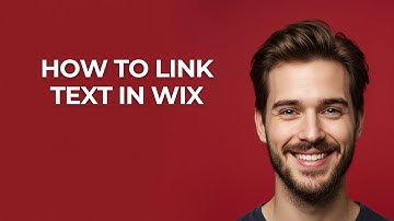 How to Link Text In Wix - GUIDE!