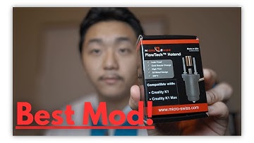 Micro Swiss FlowTech Hotend Installed For Creality K1-Max Best Mod