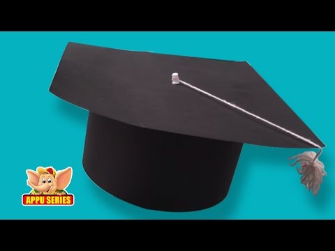 Learn to make a Graduation Cap - Arts & Crafts