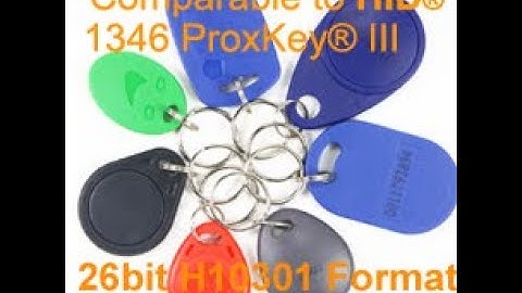 Proximity Key Fob for HID reader