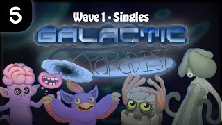 (ANIMATED) Galactic Paradise Full Song + Single Elements - My Singing Monsters