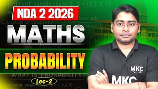 NDA 2 2026 Maths Probability | NDA Maths Probability 2026 | NDA Maths Preparation 2026 | NDA 2 2026