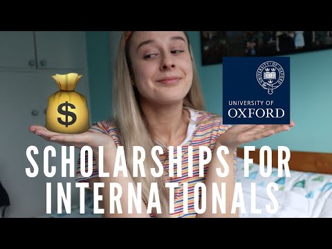 Video: Oxford oferă burse complete?