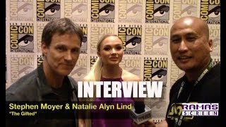 My Interview with Stephen Moyer and Natalie Alyn Lind about 'THE GIFTED' Season 2