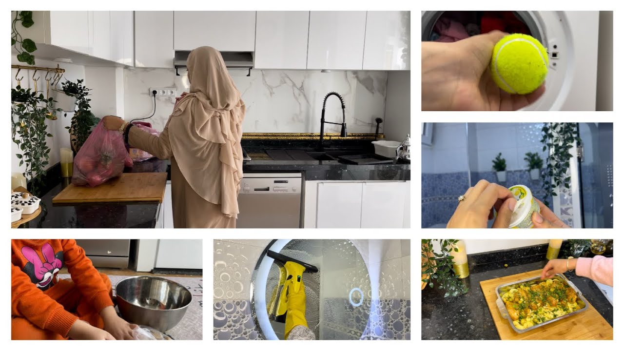 نهار معايا 🥰 روتين أسبوعي 👌 تنظيف ،طبخ ، نصائح ✅