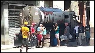 Crisis de agua en La Habana.