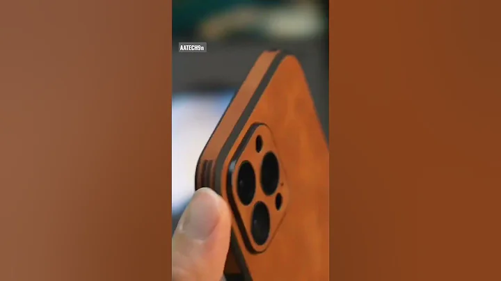 iPhone 13 leather pouch | leather back cover for iPhone - Back Cover #shorts