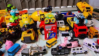 Construction Vahicles, Toys, Dump Truck, Helicopter, Airplane, Monster Truck, Excavator, Fire Rescue