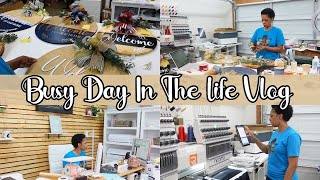 Busy Entrepreneur Day In the Life Vlog | Full Day Processing orders!